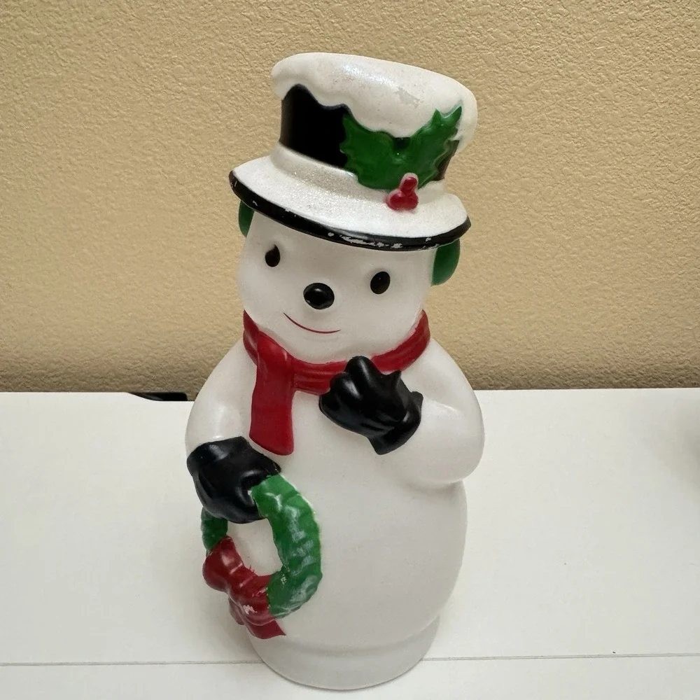Snowman Blow Mold 11